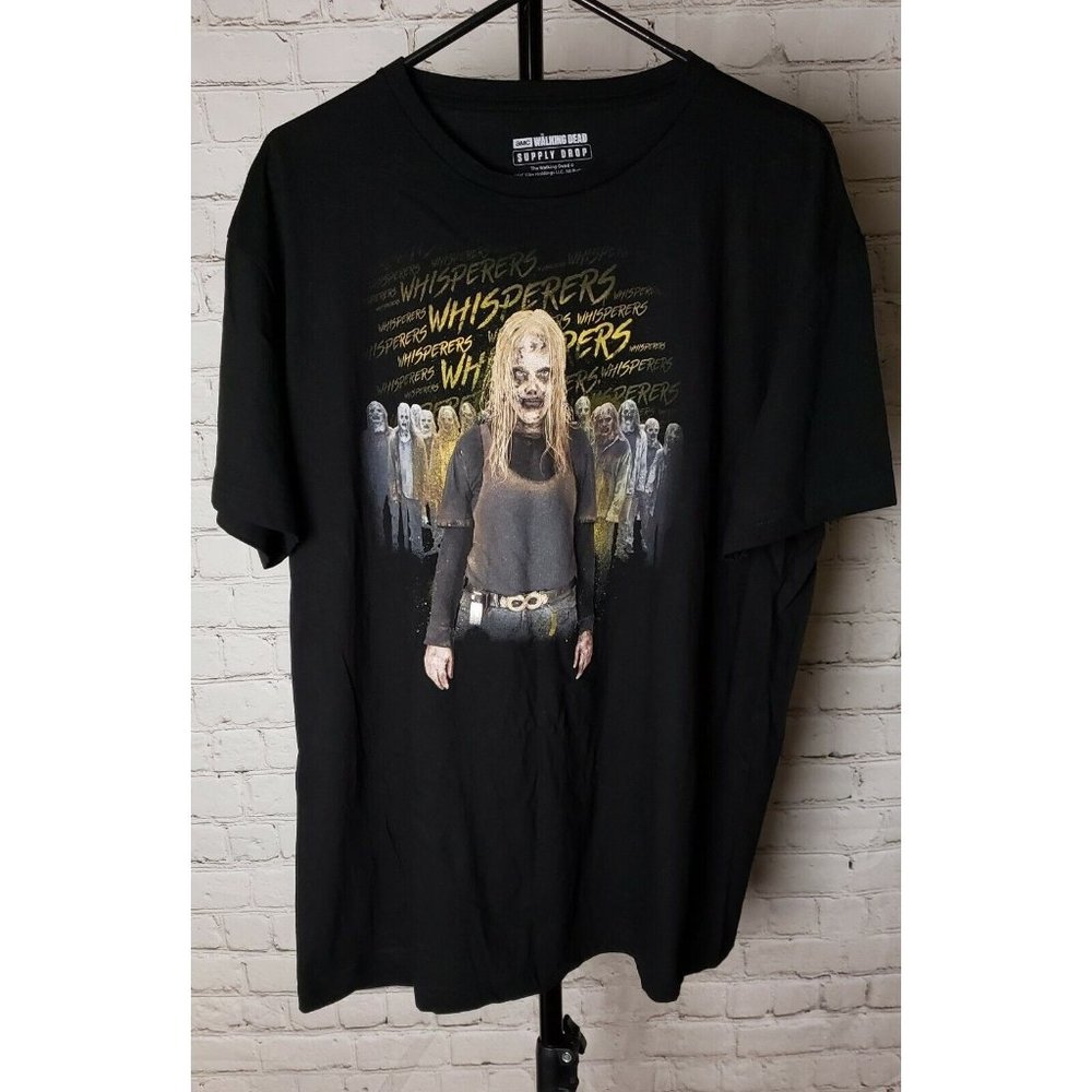 AMC The Walking Dead Supply Drop Graphic T Shirt 2019 Sz XL Black